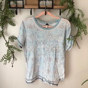 Free People | We The Free blue top sz xs